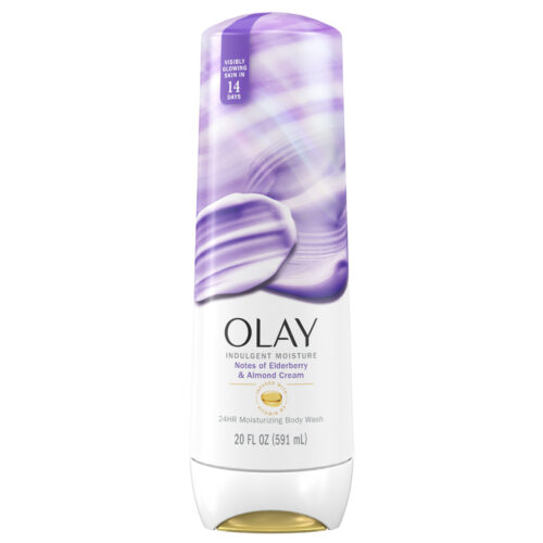 Olay Indulgent Moisture Notes of Elderberry and Almond Cream Body Wash product image