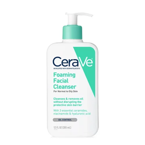 CeraVe Foaming Facial Cleanser 12 oz product image