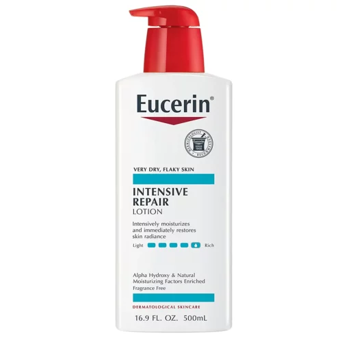 Eucerin Intensive Repair Body Lotion Fragrance Free 16.9 fl oz product image