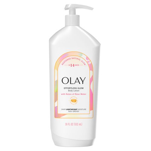 Olay Effortless Glow Rose Water Body Lotion 18 oz product image