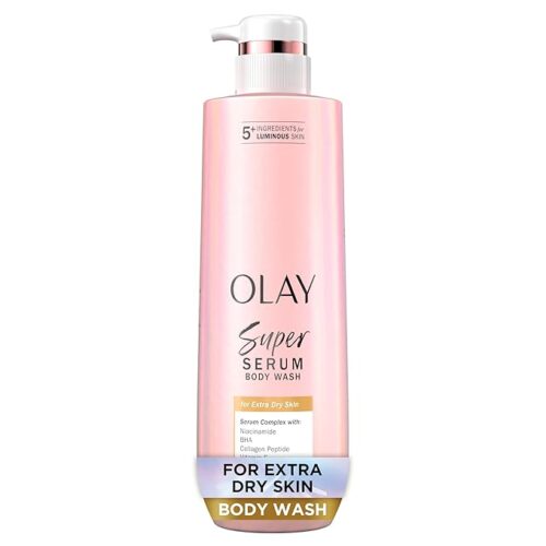 Olay Super Serum Body Wash for Extra Dry Skin 18.5 oz product image