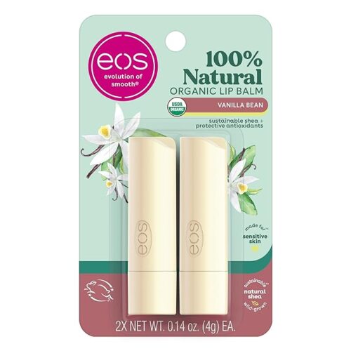 EOS Lip Balm Vanilla Bean 2 Pack 0.14 oz 4 g product image