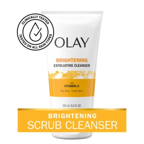Olay Brightening Vitamin C Face Cleanser Face Wash for Dull Skin No Scent 5.0 fl oz product image