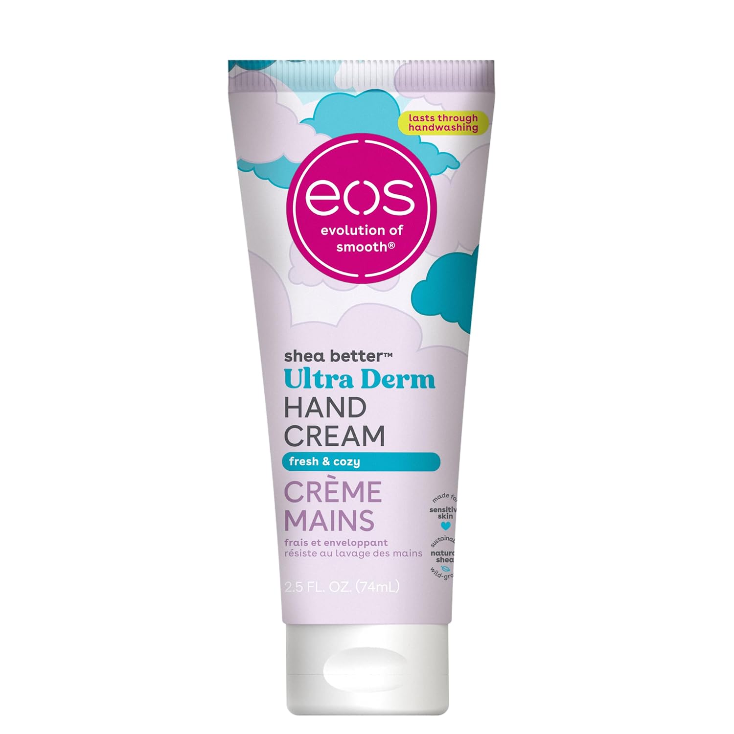 EOS Shea Better Fresh and Cozy Hand Cream Tube 2.5 oz product image