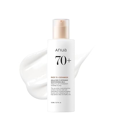 Anua Rice 70 Intensive Moisturizing Milk Lotion 150 ml product image