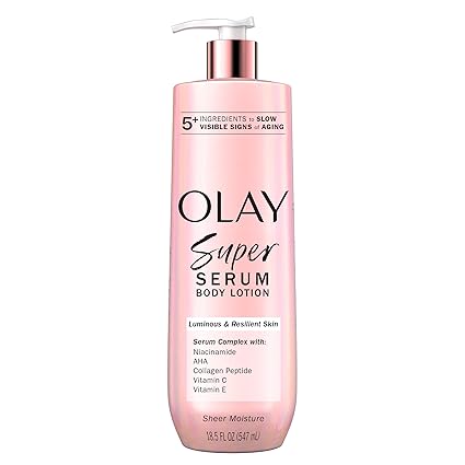 Olay Super Serum Body Lotion for Luminous and Resilient Skin 18.5 oz product image