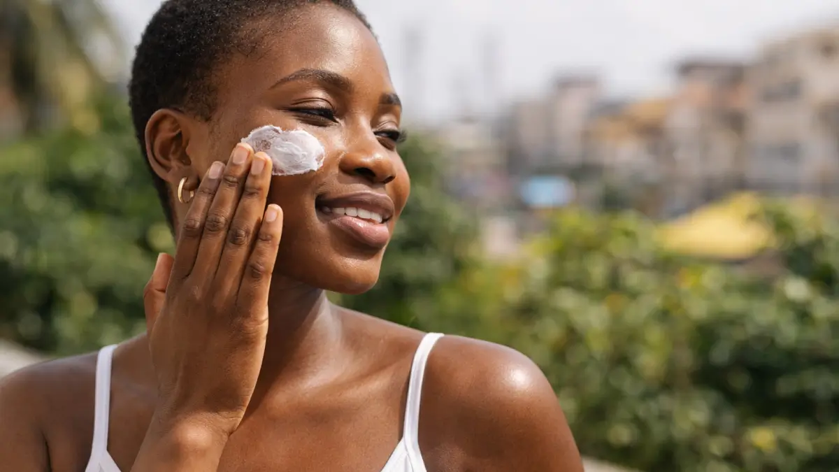 sunscreen for melanin-rich skin Nigeria